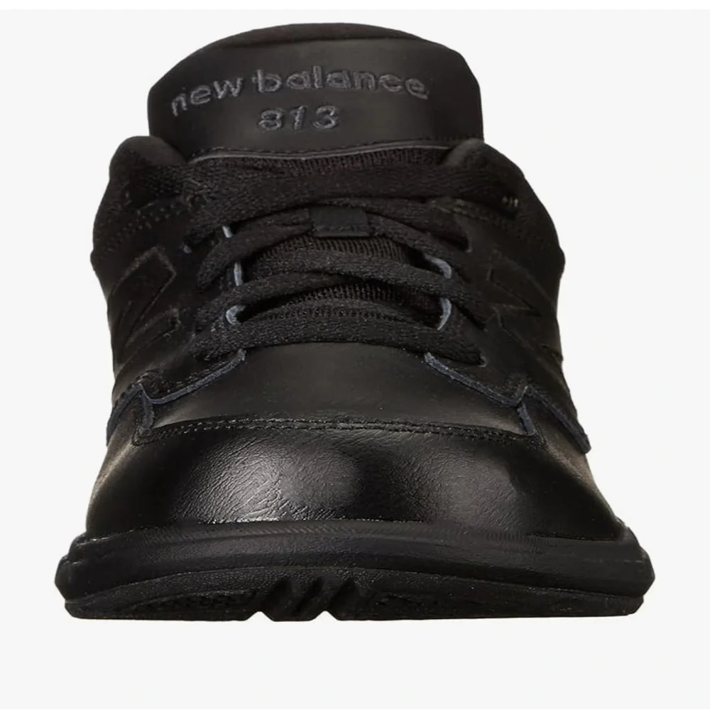 New Balance Men's 813 V1 Lace-Up Walking Shoe, Black 7N Narrow